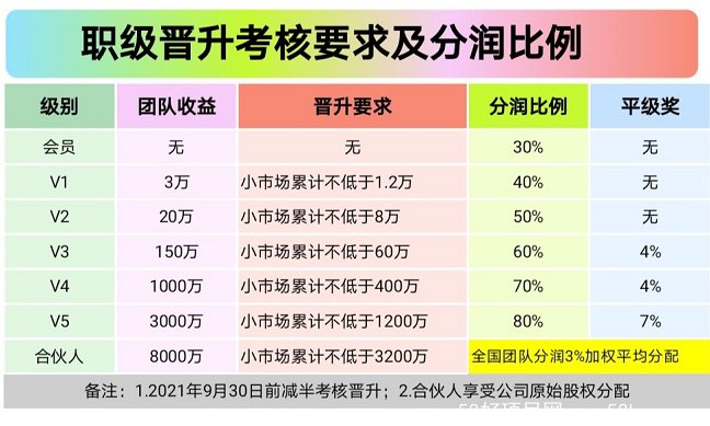 职级及分润