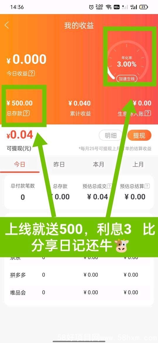 首码淘券吧，分享日记模式，分红比分享日记更高