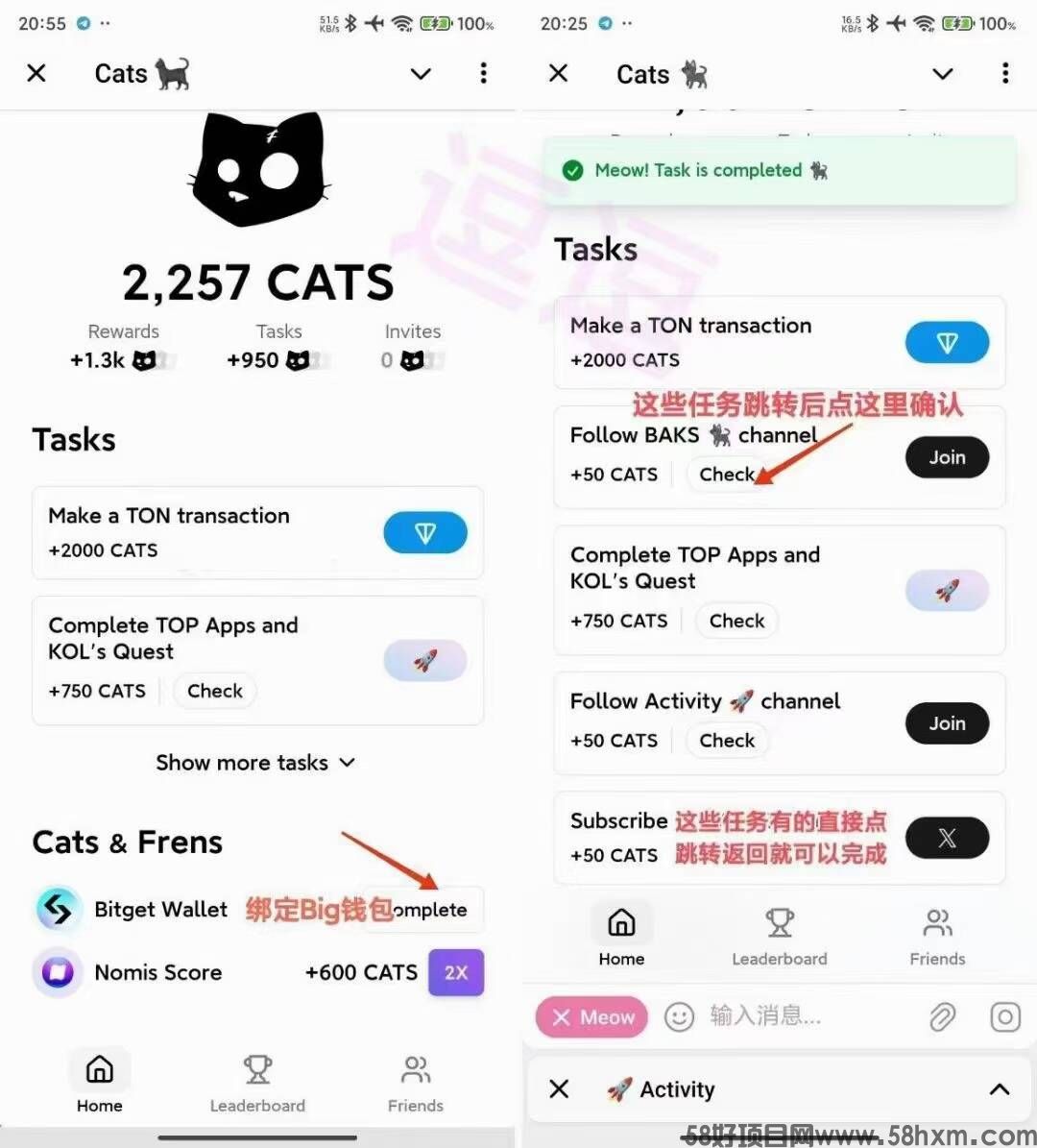 cats黑白猫已上bitget盘前交易暂不签浏览器打开跳转电报简单做任务即可