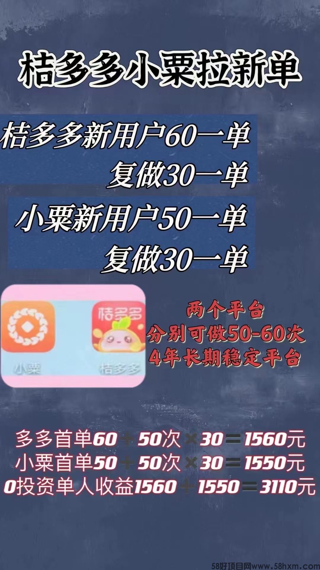 【0撸一单一结招人】一个人可领3000多