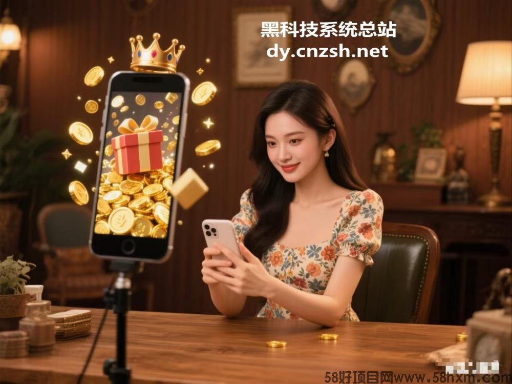 互联网赚钱风口项目普通人靠抖音黑科技快手直播人气涨粉丝云端商城也能轻松变现