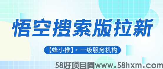 【蜂小推】为什么有人做悟空搜索版推广不累还效果不错？秘密在这