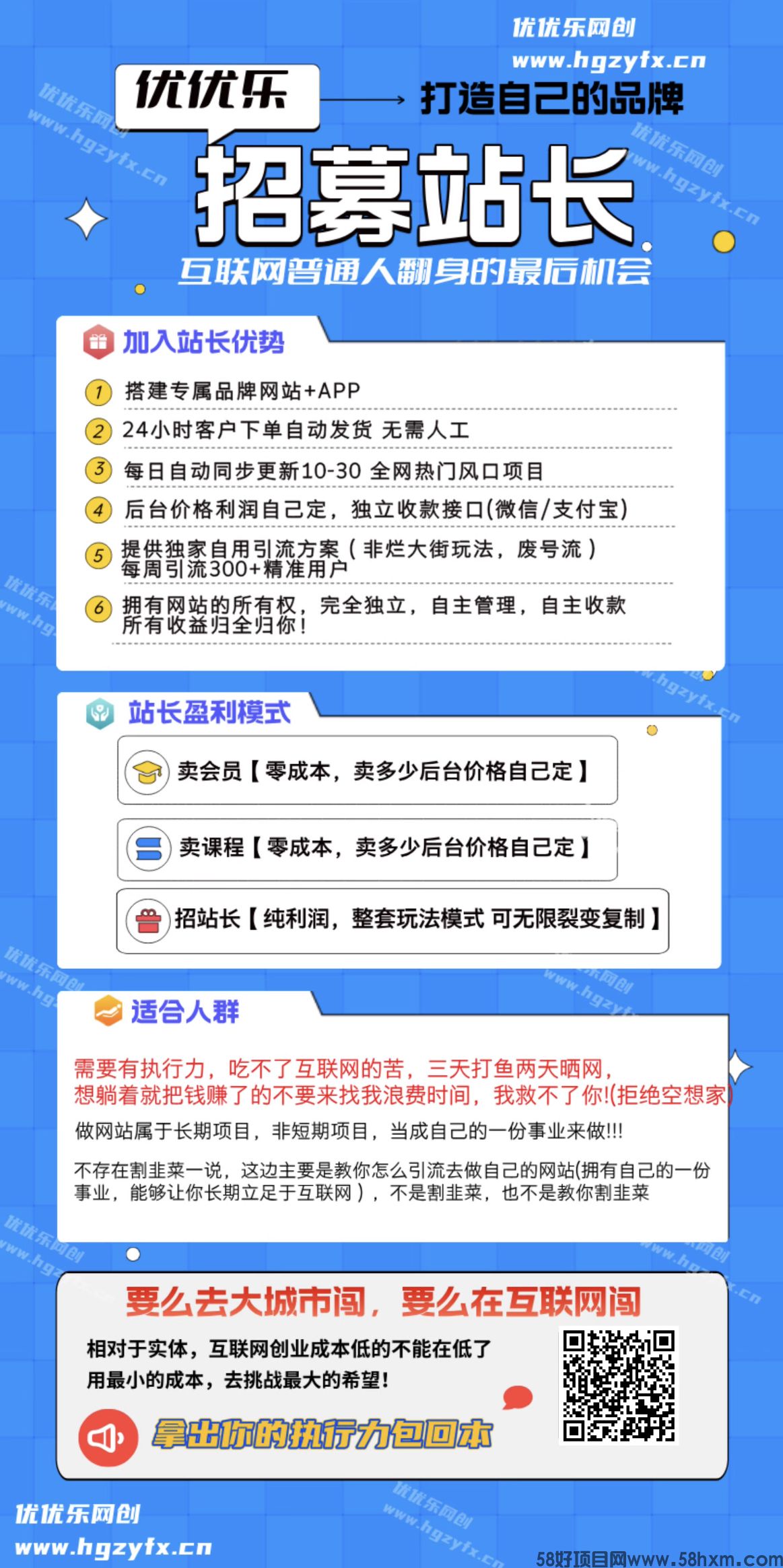 互联网创业项目整合网站招合伙人，日入3000＋