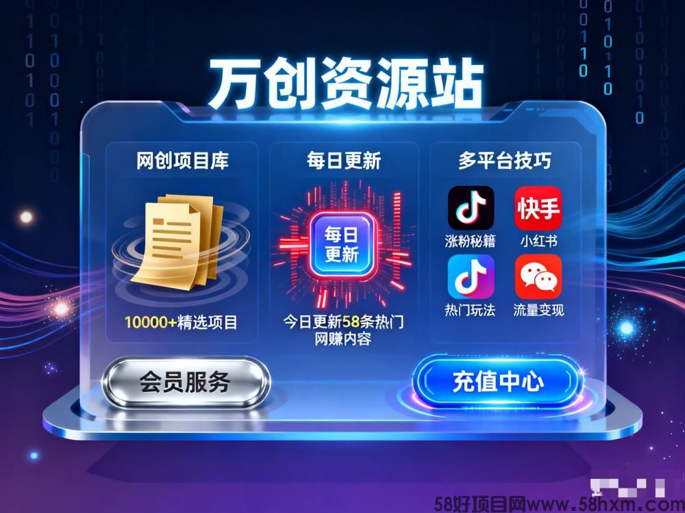 2026年小白逆袭首选:虚拟资源站,日入300+的真实现状